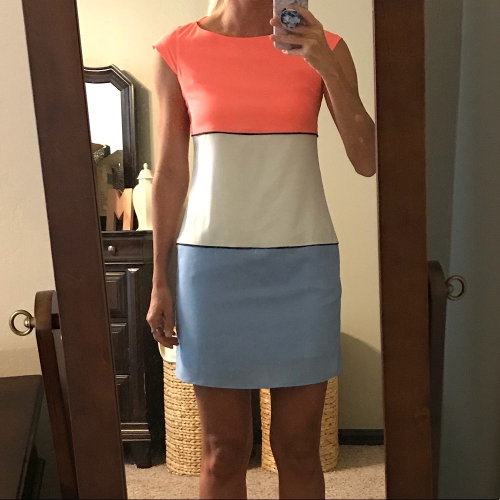 Jessica Simpson Color Block Dress